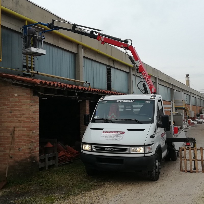 Modifica tubazione di adduzione gas metano