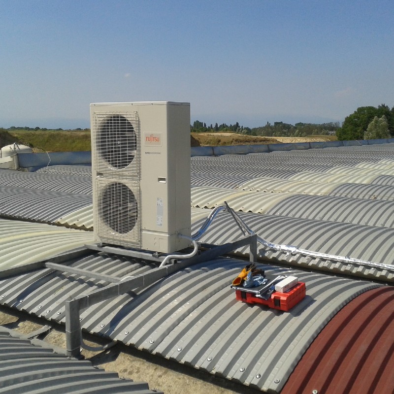 Condizionamento cabina elettrica industriale