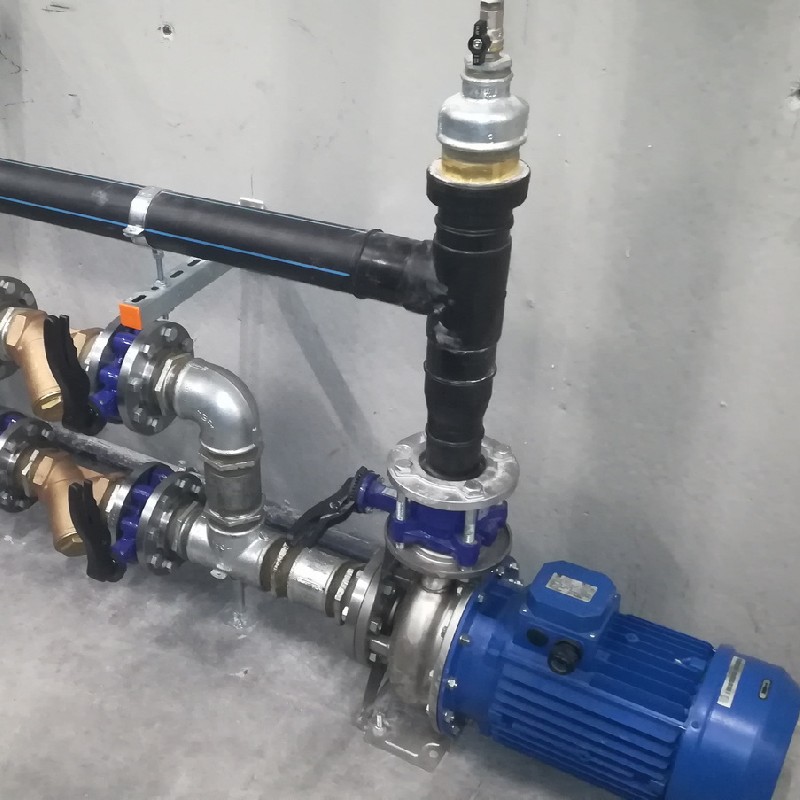 Impianto di circolazione acqua industriale