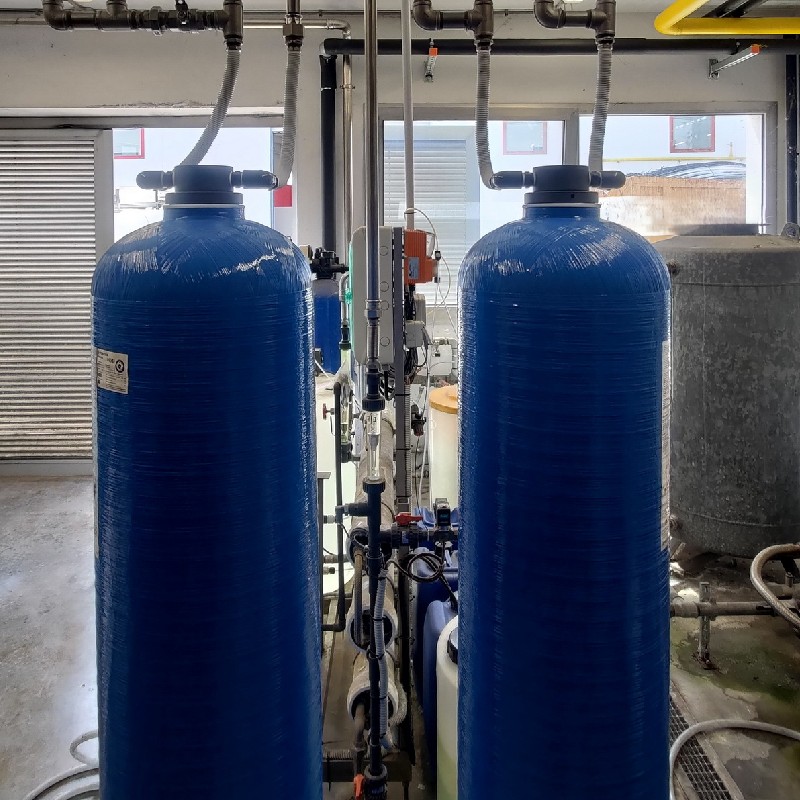 Impianto di filtrazione acqua industriale